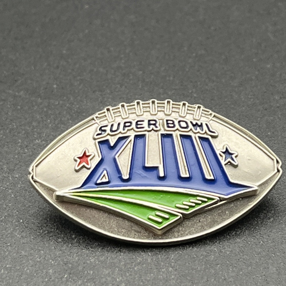 Super Bowl‎ XLIII NFL Pittsburgh Steelers Arizona Cardinals Lapel Hat Pin